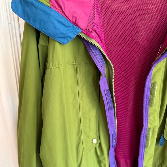 Vintage 90’s Men’s Green Purple Patagonia Sz L - Picture 6 of 8